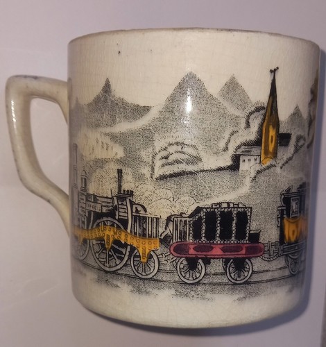 Antique 1860s coal steam - antique,
