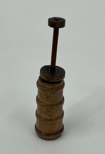Vintage miniature wooden - miniature,