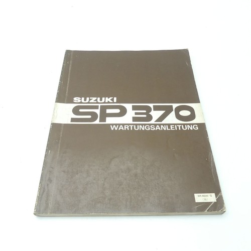Genuine suzuki 370 workshop - suzuki,