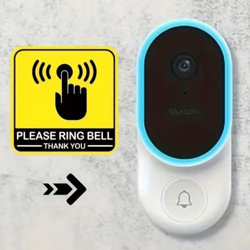 Please ring bell door - ring,