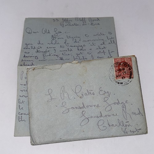 1911 handwritten letter - ,