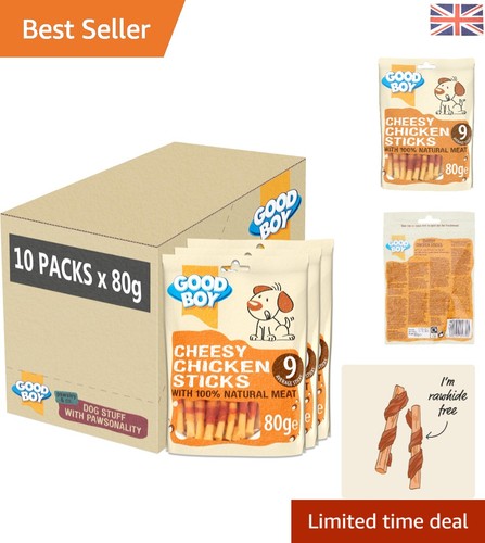 Bulk cheesy chicken dog treats - bulk,