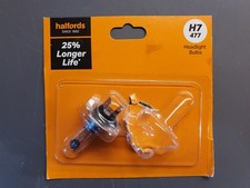 Halfords H7 477 Car headlight