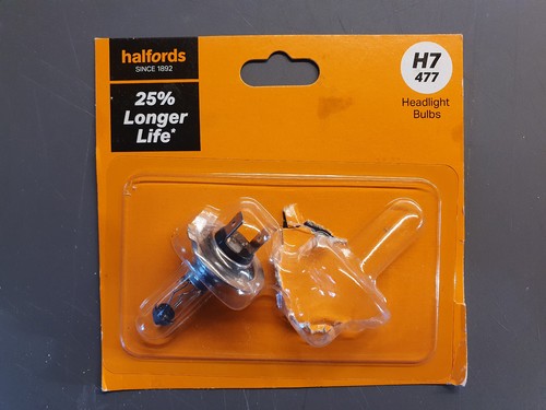 Halfords 477 car headlight - halfords,