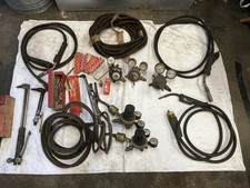 Gas welding and cutting torch, gas regulators, pipes and nozzles - Oxy Acetylene