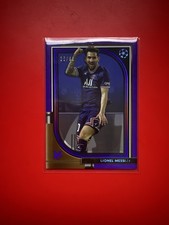 2021-22 Topps Museum Collection UCL - Lionel Messi #30 Amethyst /99