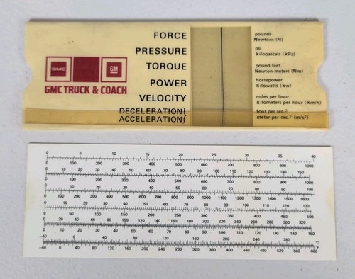 Gmc truck coach slide - gm,