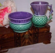 Thistle Milk Jug & Sugar Bowl