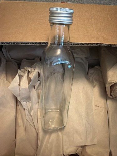 250ml square glass bottle - 24,