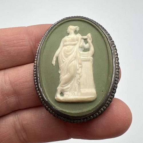 Vintage sterling silver green - vintage,