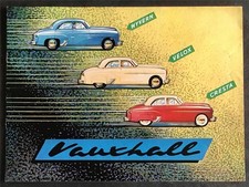 VAUXHALL Car Range Sales
