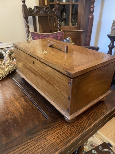 Antique large solid wooden - ,