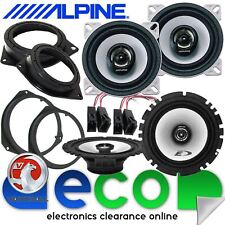 Vauxhall Astra H MK5 2004-10 Alpine 800 Watts Front & Rear Door Car Speakers Kit