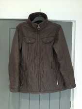 BARBOUR GRACE POLARQUILT Jacket - UK14- Brown - Great Condition - Women’s