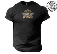 Death Before Dishonor T Shirt Gym Clothing Bodybuilding Training Workout MMA Top