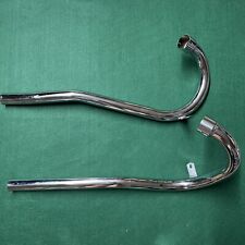 Triumph T120C Duplex High Level Exhaust Pipes Pre Unit 4177 4178 70-4177/8 NEW