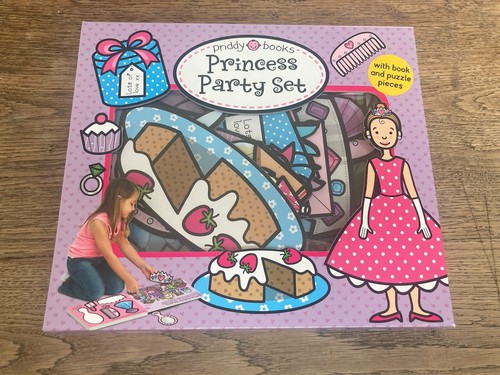 Puzzle book princess shape - book,