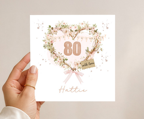 Personalised 80th birthday - ,