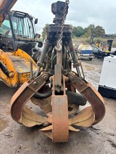 ORANGE PEEL CACTUS SCRAP GRAB WASTE GRAPPLE SUIT EXCAVATOR DIGGER