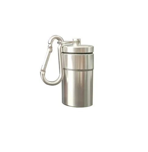 Portable pocket ashtray with - portable,