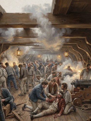 Victory below - h.m.s,