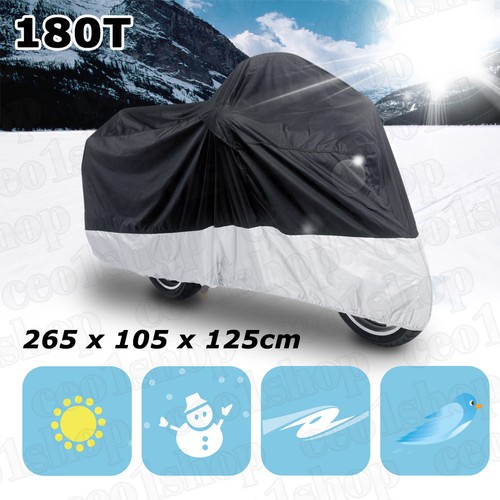 Xxl black silver motorcycle - xxl,