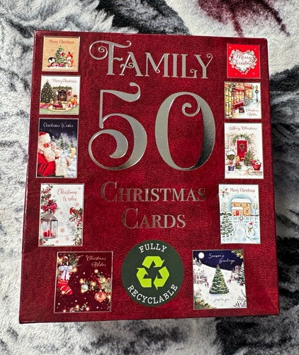 Christmas cards box - 50,