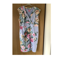 Joules Light Blue Floral Dress
