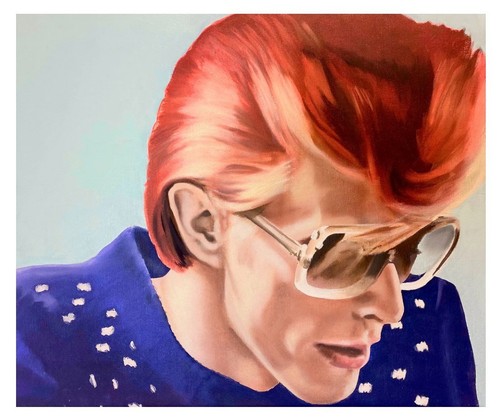 David bowie official - david, print