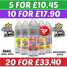 Soda king bar salts 10ml - salts, e