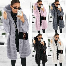 Ladies Warm Faux Fur Fluffy