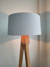 Habitat grey/copper lampshade