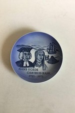 Royal Copenhagen Hans Egede / Gertrud Rask Plate. Designed by Jens Rosing