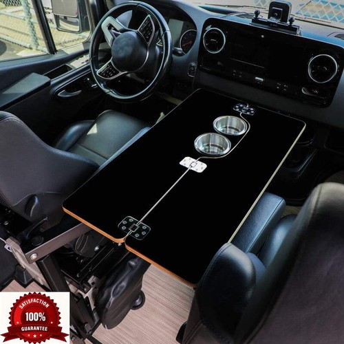 Folding swivel table - with, cup