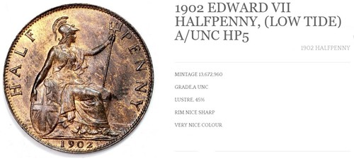1902 edward vii - vii,, half