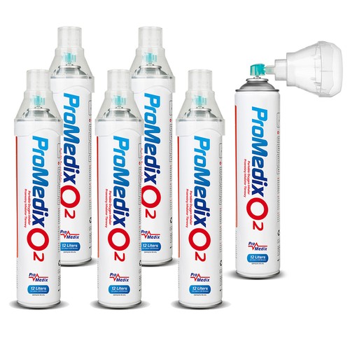 Portable oxygen inhaler - 6x,