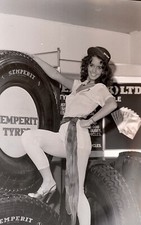 Jane Warner original unpublished 1979 press photo negative. The Sun Page 3 model