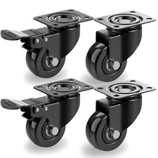 4 X Heavy Duty Swivel Castor