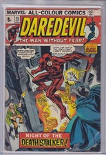 MARVEL COMICS DAREDEVIL VOL. 1 #115 NOV 1974 CONTAINS AD FOR HULK 181 WOLVERINE