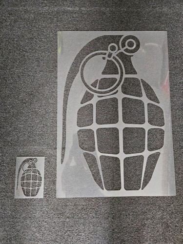 Grenade stencil usable - grenade,
