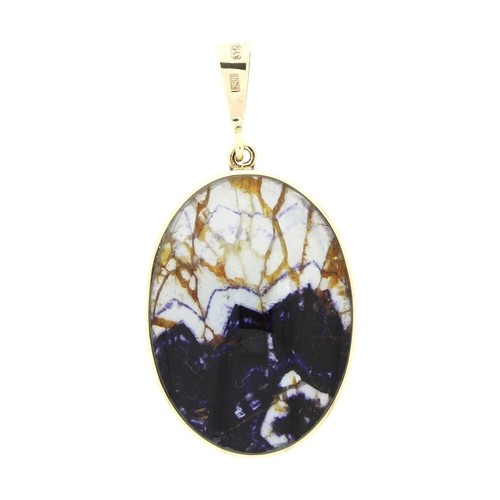 Derbyshire blue john pendant - john,