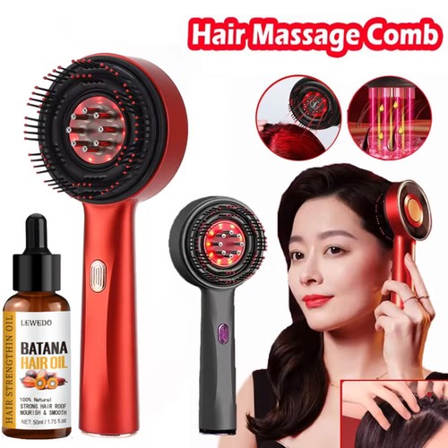 Red light therapy hair oil - red,