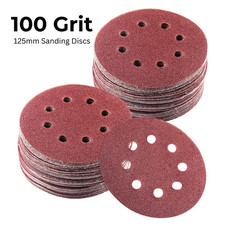 125mm Sanding Discs 100 Grit -