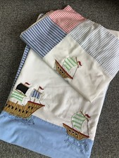 Laura Ashley Pirate Ship Applique Single Duvet Cover Set