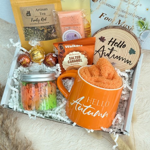 Autumn gift set - set,, basket