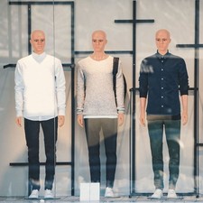 Male Mannequin 184cm Standing