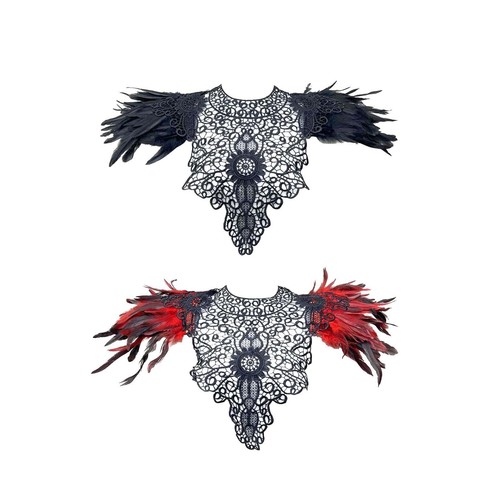 Women artificial feather shrug - feather,