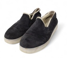 Ladies PRADA Blue Genuine Suede Preloved Slip On Trainers UK 5.5 H27