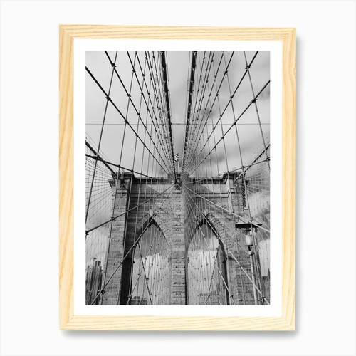 Brooklyn bridge geometry art - brooklyn,