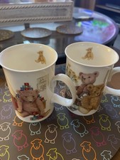 Dunoon Bone China Mugs x 2